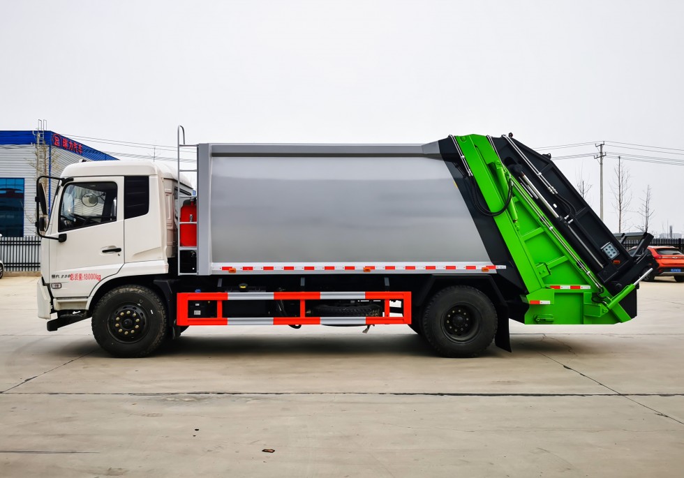 東風(fēng)天錦12-16立方壓縮垃圾車 東風(fēng)天錦12-16立方壓縮垃圾車